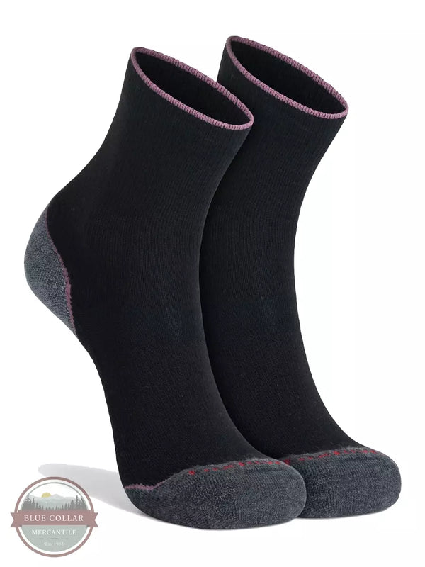 Fox River 2508 Hike Basecamp 2.0 Lightweight Crew Black Profile View