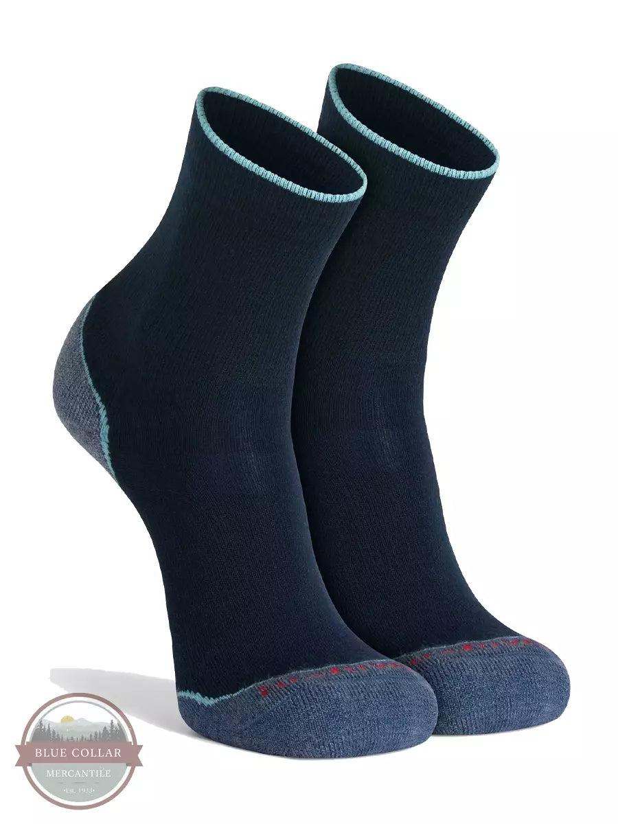Fox River 2508 Hike Basecamp 2.0 Lightweight Crew Dark Blue Profile View