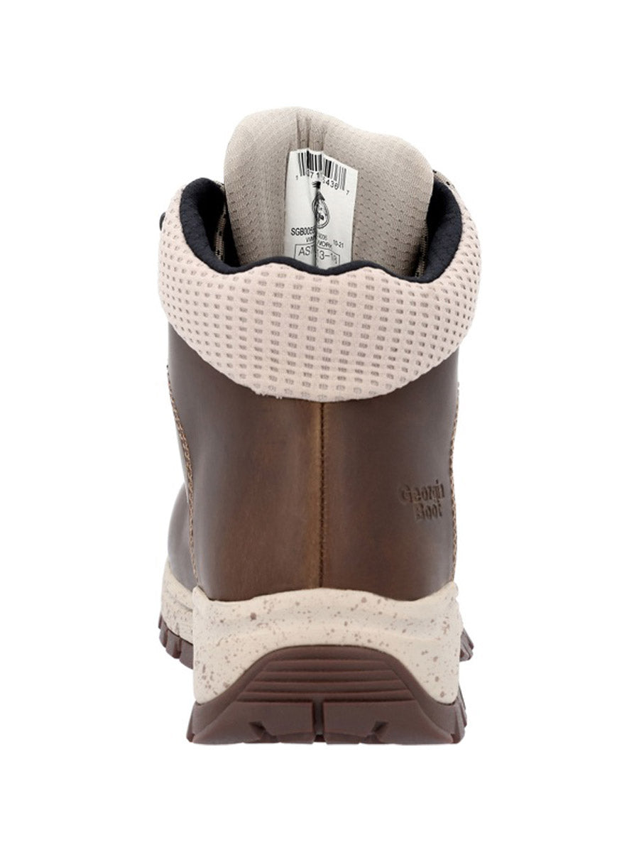 Georgia GB00556 Eagle Trail Alloy Toe Waterproof Hiker Boots Heel View