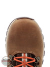 Georgia GB00558 Eagle Trail Waterproof Hiker Boots toe birdseye view