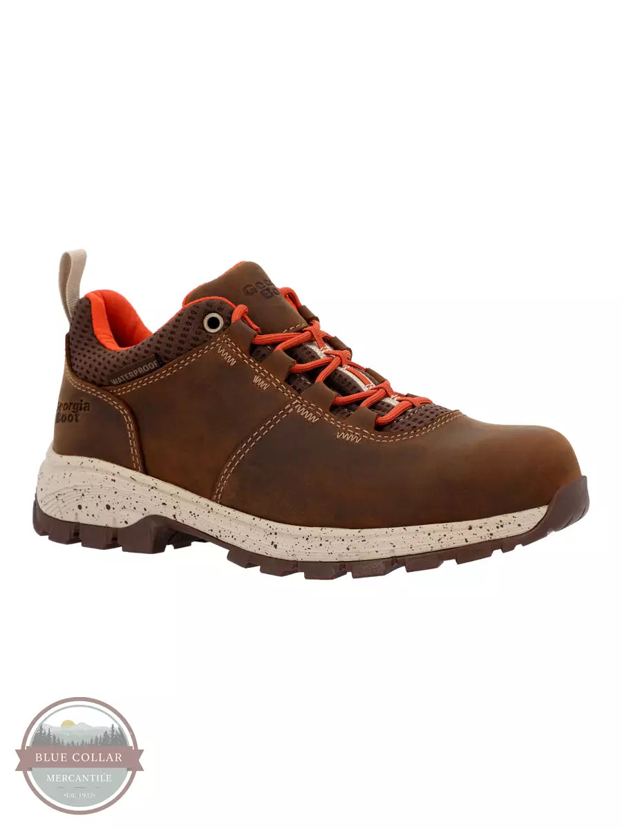 Georgia GB00602 Eagle Trail Waterproof Oxford Work Hiker Profile View