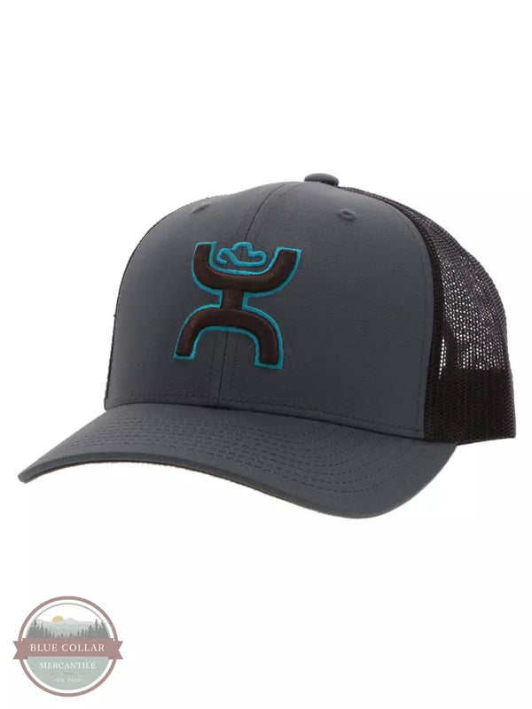 Hooey 2306T Sterling Cap Grey/Brown Profile View