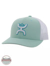 Hooey 2306T Sterling Cap Mint/White Profile View