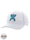 Hooey 2312 Coach Cap White Blue Profile View