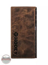 Hooey HW003-BRBK Liberty Roper Rodeo Checkbook Wallet Back View