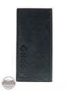 Hooey HW016-BK Ranger Rodeo Checkbook in Black with Embroidery Back View