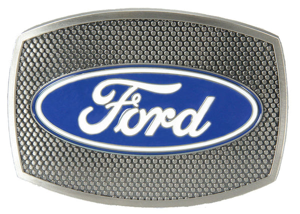 JD-120 Ford Blue Emblem Belt Buckle