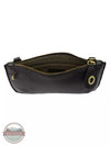 Joy Susan L8000-00 Mini Crossbody Wristlet Clutch in Black Inside View