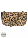 Joy Susan L8055-15 Leopard Crossbody Wristlet Clutch Front View