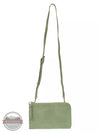 Joy Susan L8082 Karina Convertible Wristlet & Wallet Cameo Green Strap View