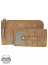 Joy Susan L8082 Karina Convertible Wristlet & Wallet Sepia Full View