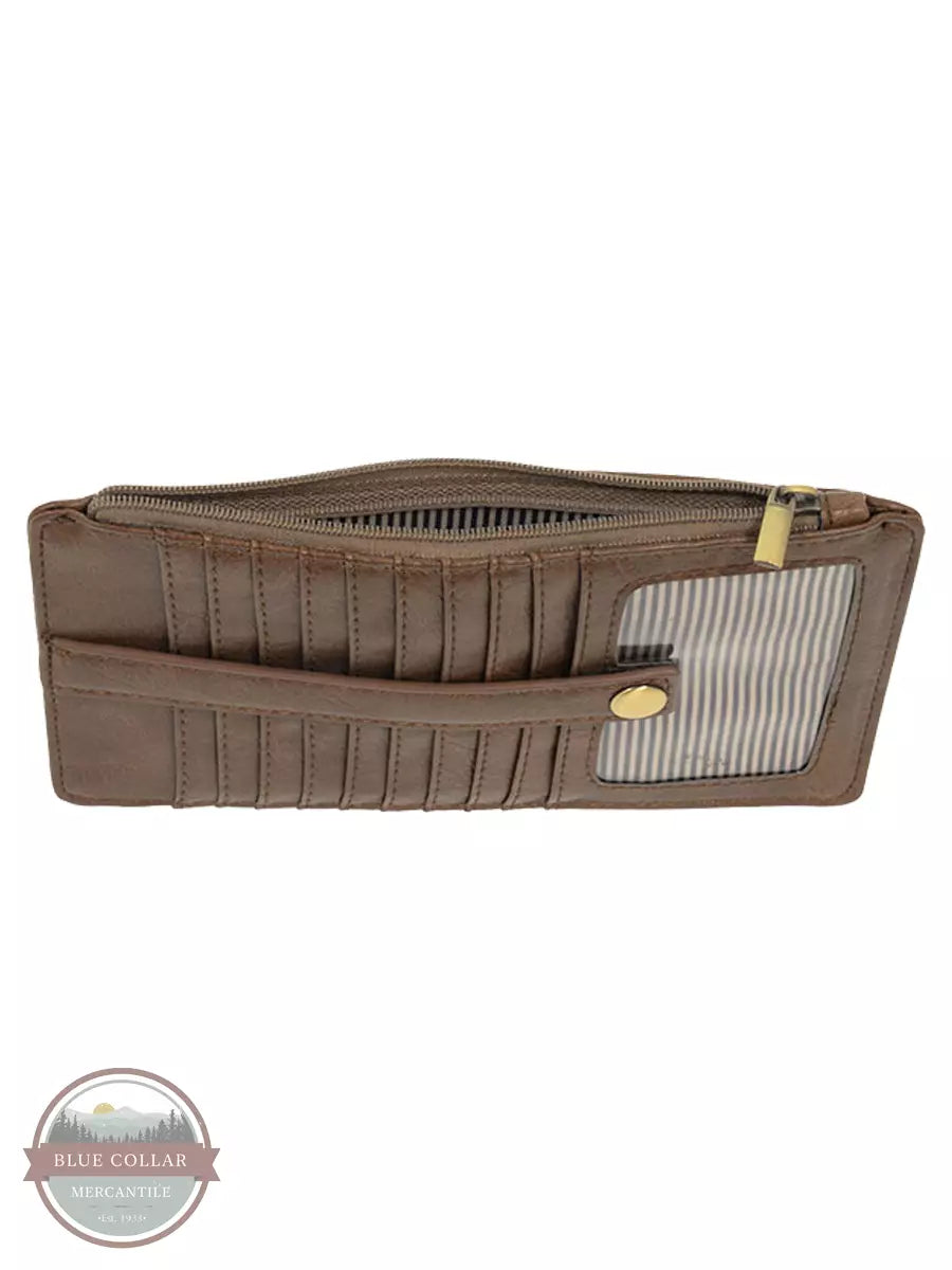 Joy Susan L8097 Kara Mini Wallet Acorn Inside View
