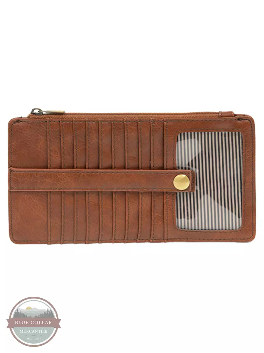 Joy Susan L8097 Kara Mini Wallet Caramel Front View