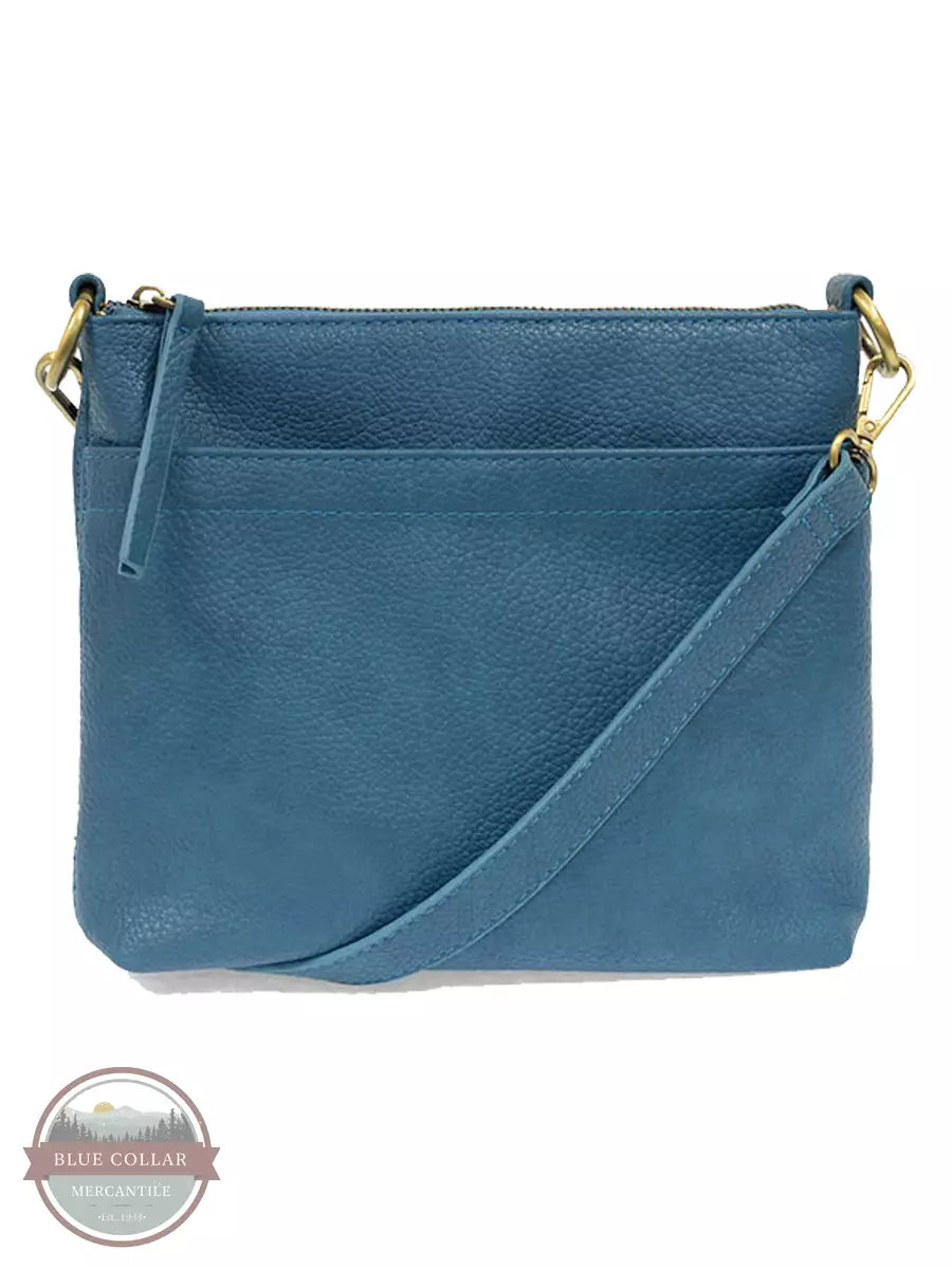 Joy Susan L8105 Layla Top Zip Crossbody Bag Peacock Front View