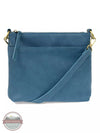 Joy Susan L8105 Layla Top Zip Crossbody Bag Peacock Front View