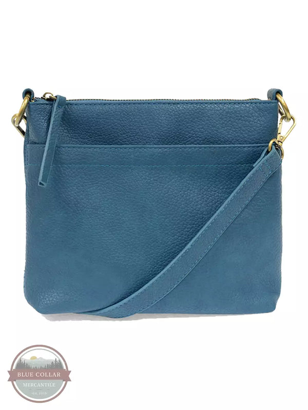Joy Susan L8105 Layla Top Zip Crossbody Bag Peacock Front View
