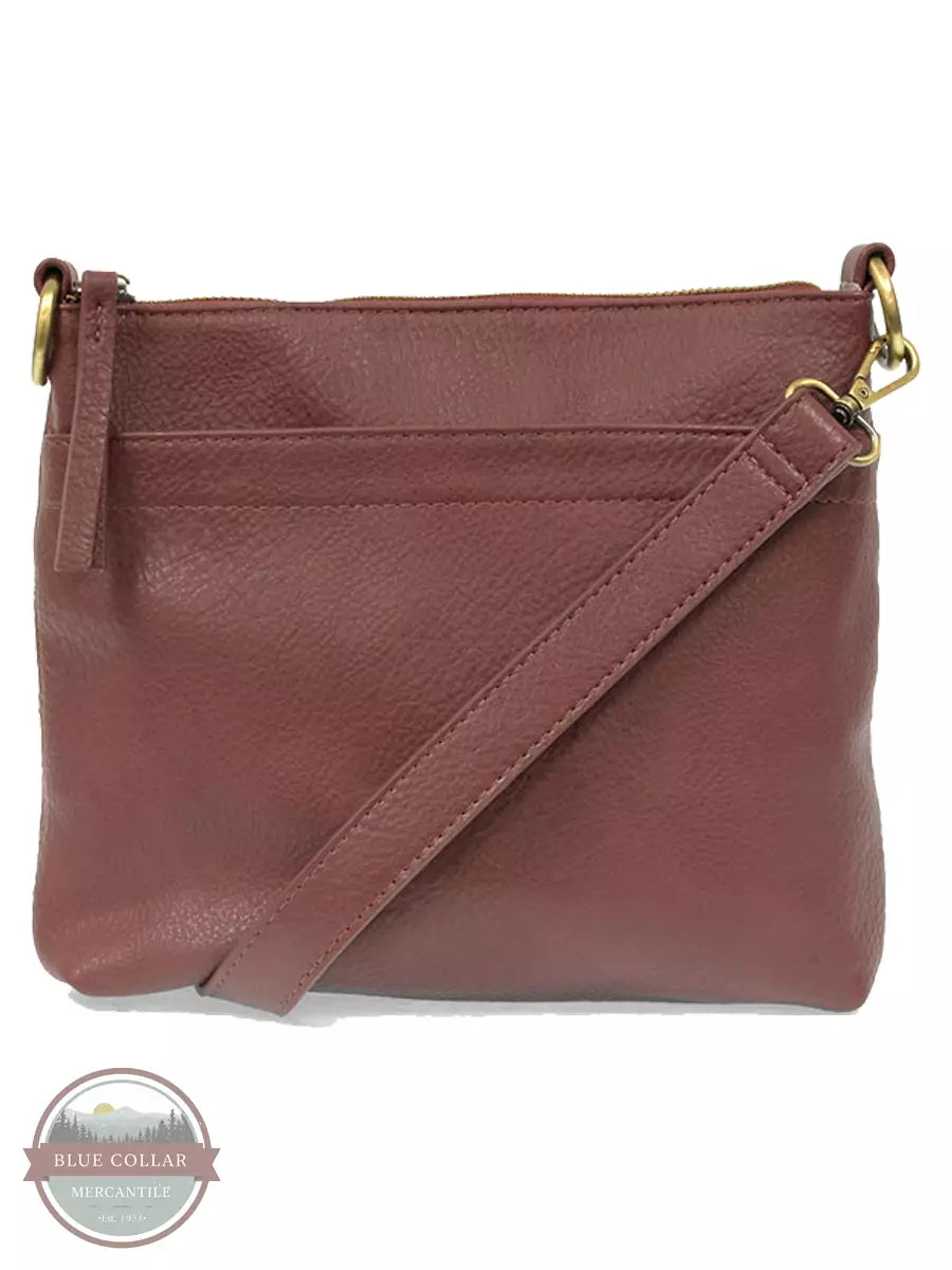 Joy Susan L8105 Layla Top Zip Crossbody Bag Plum Front View