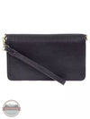 Joy Susan L8130 Billie Mini Organizer Crossbody Wristlet Bag Dark Navy Front View