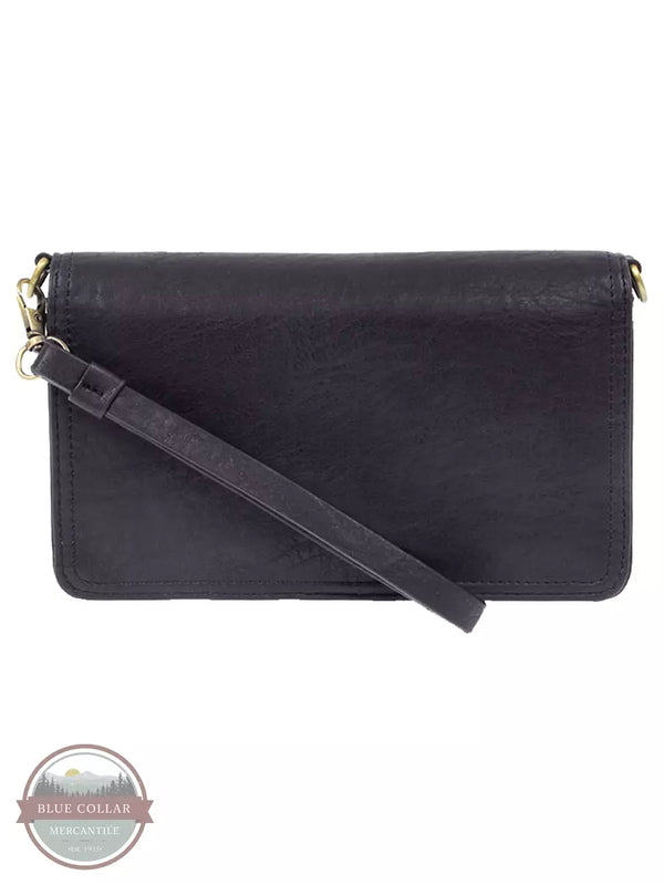Joy Susan L8130 Billie Mini Organizer Crossbody Wristlet Bag Dark Navy Front View