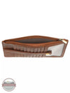 Joy Susan L8142 New Kara Distressed Wallet Saddle Inside View