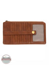 Joy Susan L8142 New Kara Distressed Wallet Saddle Front View