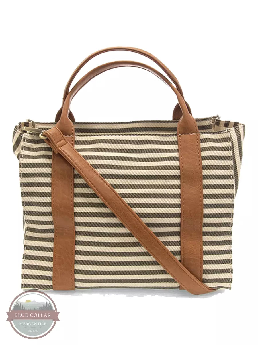 Joy Susan L8169 Gwen Medium Canvas Tote Neutral Front View