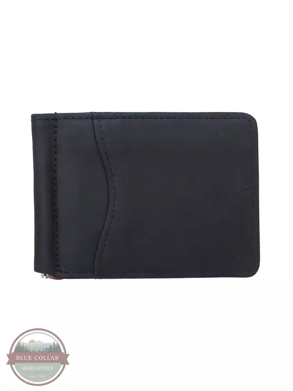 Brighton E70103 Vanderbilt Black Money Clip Outside View
