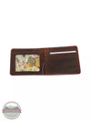 Brighton E70109 Vanderbilt Brown Money Clip Inside View
