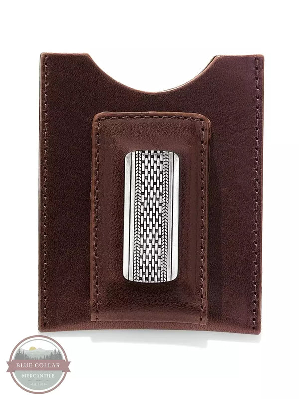 Brighton M1105 Salina Money Clip in Brown Front View