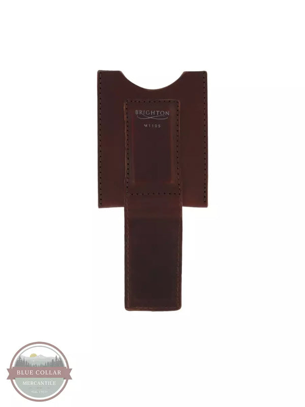 Brighton M1105 Salina Money Clip in Brown Open View