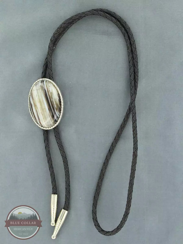 M & F 22836 Double S Western Onyx Bolo Fornt View 2