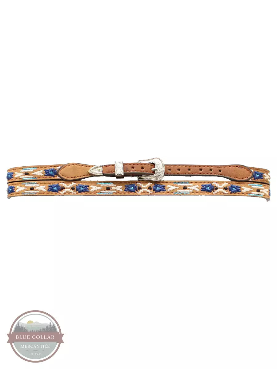 M & F 0238244 3/8 Embroidered Hatband Front View