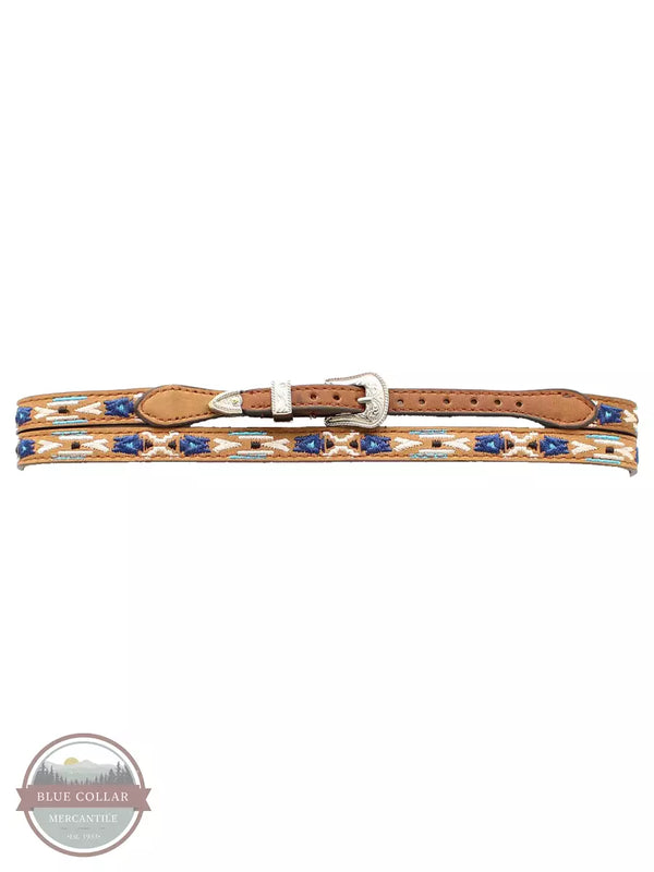 M & F 0238244 3/8 Embroidered Hatband Front View