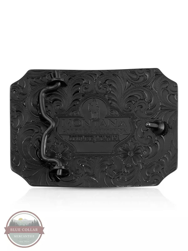 Montana Silversmiths 46100BLB Faded Glory Flag Buckle Back View