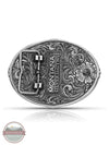 Montana Silversmiths A814T Tri-Color Southwestern Attitude Buckle Back View