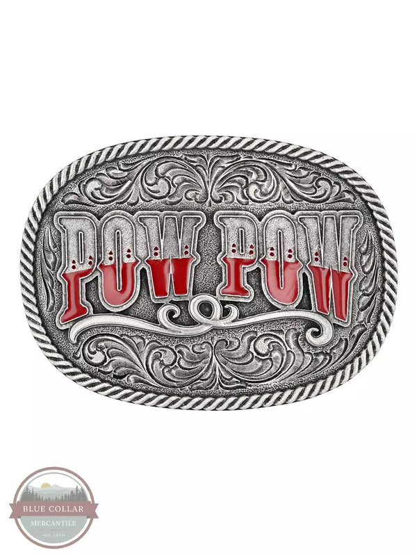 Montana Silversmiths A853DB Pow Pow Dale Brisby Buckle Front View