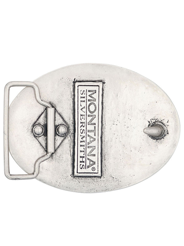 Montana Silversmiths A860 Eagle Spirit Buckle Back View