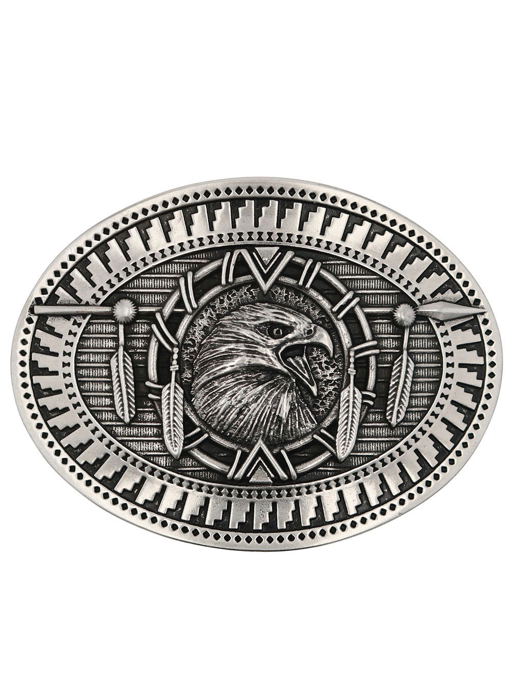 Montana Silversmiths A860 Eagle Spirit Buckle Front View