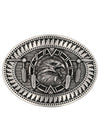 Montana Silversmiths A860 Eagle Spirit Buckle Front View