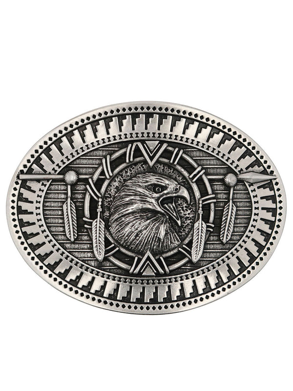 Montana Silversmiths A860 Eagle Spirit Buckle Front View