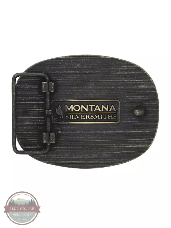 Montana Silversmiths A902 Gadsen Snake Heritage Attitude Buckle Back View