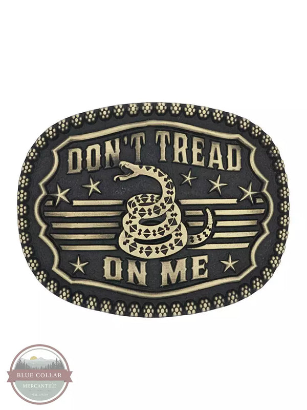 Montana Silversmiths A902 Gadsen Snake Heritage Attitude Buckle Front View