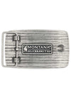 Montana Silversmiths A923CST Cowboy Sh*t Rectangular Attitude Buckle Back View