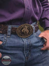 Montana Silversmiths A950 Bucking Bronc Attitude Buckle Life View