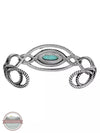 Montana Silversmiths BC5468 Bowline Knot Turquoise Cuff Bracelet Back View