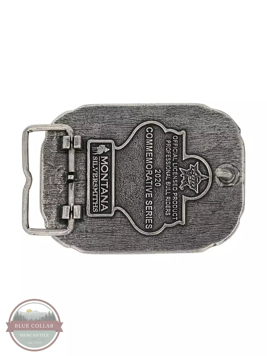 Montana Silversmiths PBR939 PBR Vibrant Riders Buckle Back View