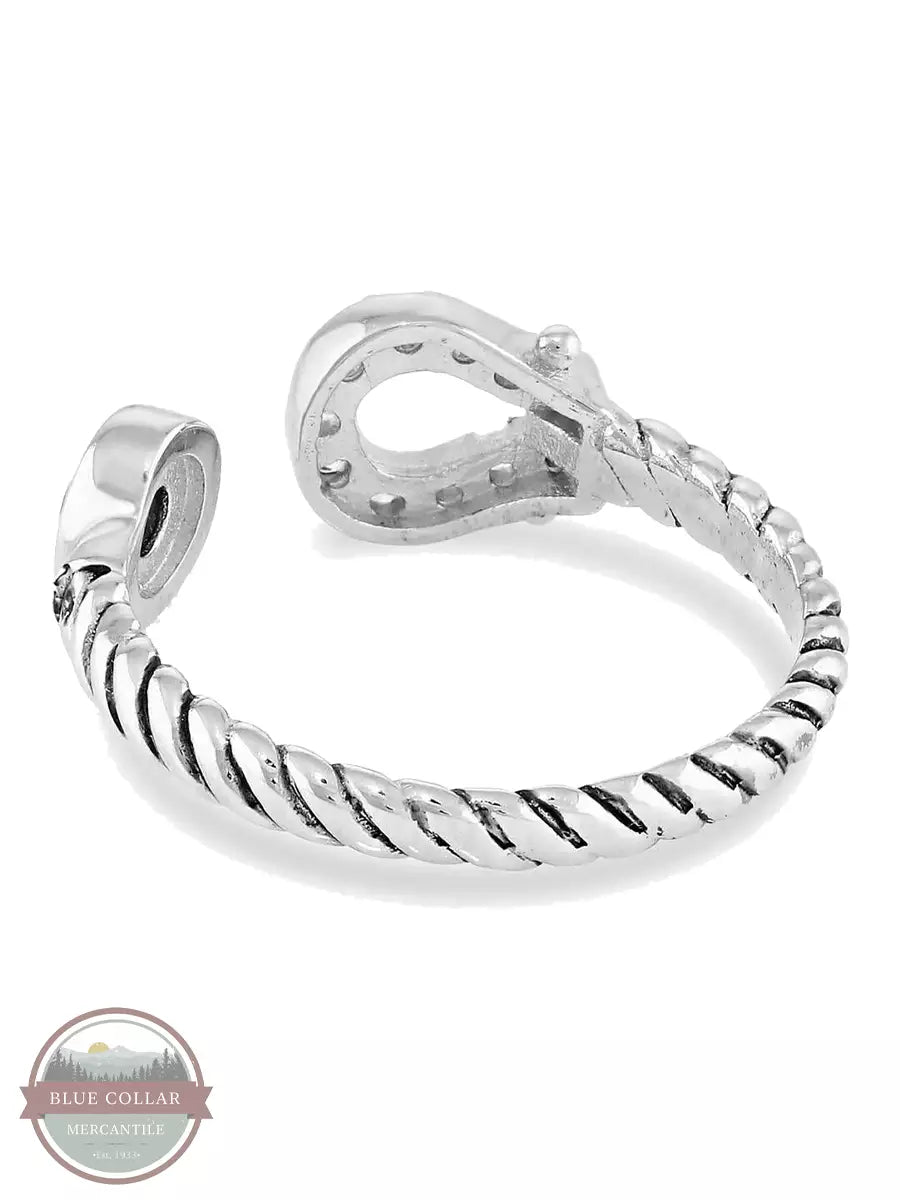 Montana Silversmiths RG5157 Infinite Luck Turquoise Wrap Ring Inside View