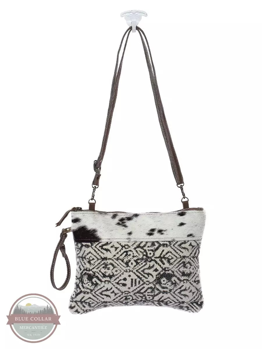 Myra Bag S-1147 Dual Strap Crossbody Bag/Wristlet Hanging Front View