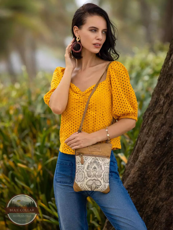 Myra Bag S-2535 Soul Searcher Crossbody Bag Life View