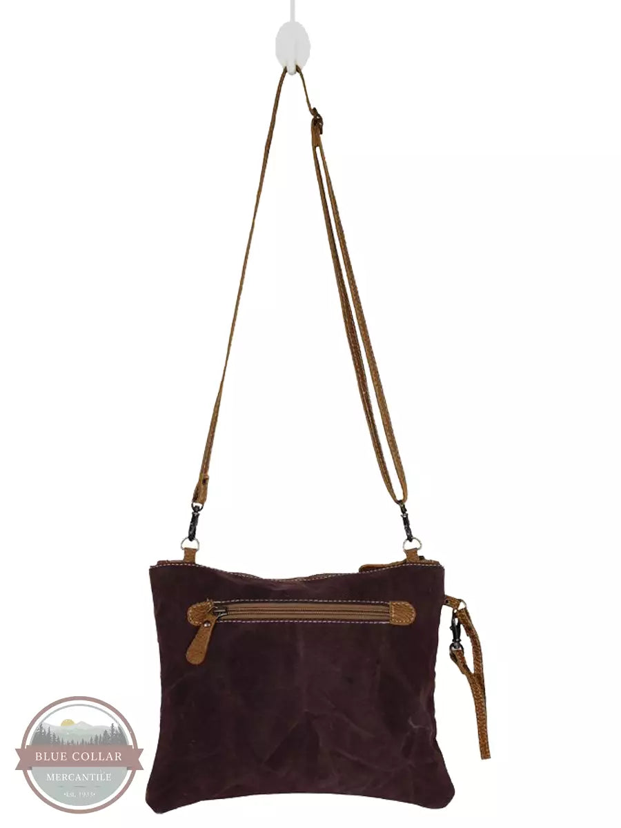 Myra Bag S-2576 Floral Flow Crossbody Bag Back View